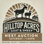 Hilltop Acres Goat & Sheep Auction April 19/ 2025