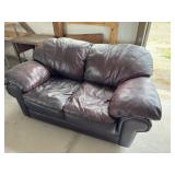 Ashley leather love seat