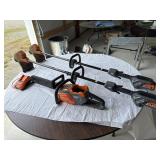 His & Hers Atlas 40v cordless weed trimmers & 16'