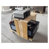 Power station w Jupiter inverter & 4 deep cycle