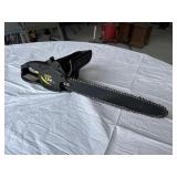 Poulan 14' electric chainsaw