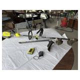 Ryobi 40v with brush cutter & weed trimmer