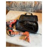 Black & Decker drill, craftsman multitool, caulk