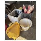 Trot lines, minnow buckets, misc