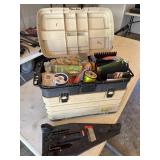 Plano tackle box full of tackle & Berkeley