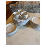 Allegro stoneware hearth side, China set