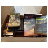 Several Elvis movies on VHS and christian books