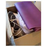 Box of misc blankets