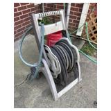 Hose reel and garden hose