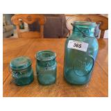 Ball bicentennial glass jars