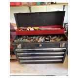 Craftsman four drawer toolbox with content