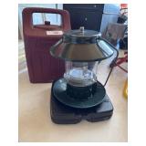 Coleman propane lantern with case