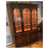 Lighted China cabinet