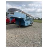 1990 WW 20ï¿½ Stock Trailer Has Title