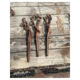 Three chain booms