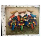 JOYCE ROYBAL PRINT ON CANVAS - 24 X 20 '