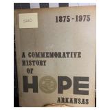 1936 HOPE ARKANSAS NEWSPAPER & CENTENNIAL BOOK