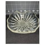 5.5 ' VINTAGE LATTICINO DISH - CHIGGER BITE ON