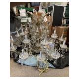 EXQUISITE 18 LIGHT CRYSTAL CHANDELIER - HIGH