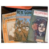 ANTIQUE WWI ERA SHEET MUSIC