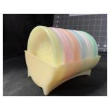 VINTAGE TUPPERWARE COASTER SET