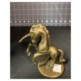 SOLID BRASS 3.5 ' UNICORN