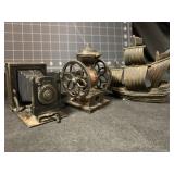 3 METAL NOVELTY PENCIL SHARPENERS