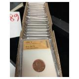(26) 1970-1980'S GRADED PENNIES