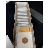 (26) 1959-1960'S GRADED PENNIES