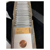 (26) 1970-80'S GRADED PENNIES