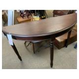DEMILUNE TABLE - 46.5 X 15.5 X 30.5 '