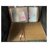 2 VINTAGE FOOD WARMERS