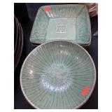 6 PCS PFALTZGRAFF GREEN DRAGONFLY DINNERWARE