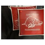 2 ARKANSAS RAZORBACK SEAT CUSHION