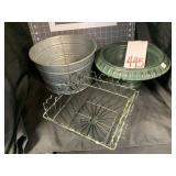 3 ASSORTED METAL CONTAINERS