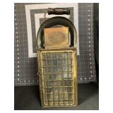 15 ' BRASS KEROSENE LANTERN