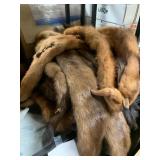 LARGE LOT OF VINTAGE MINK PELTS