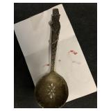 VINTAGE MR PEANUT SILVER PLATE SPOON