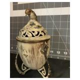 6.5 ' VINTAGE COPPER & BRASS DECORATIVE BIRD