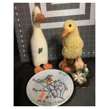 4 PIECES CUTE BIRD DECOR