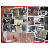 LOT OF VINTAGE PHOTOGRAPHS W/ ANIMALS