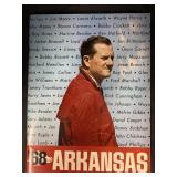 1968 ARKANSAS RAZORBACK FOOTBALL BROCHURE