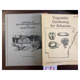 SHARPE COUNTY HISTORY BOOK & ARK GARDENING BOOK
