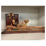DEMONSTRATION PIANO ACTION MECHANISM - 25 X 4 X 9