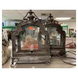 13 ' PAIR OF LANTERN STYLE ELECTRIC LAMPS