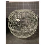FOSTORIA AMERICAN 2 PC CANDLE HOLDER - 4.5 X 5 '