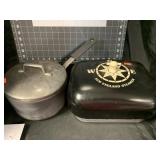 MAGNALITE SAUCE PAN W/ LID & NEW ENGLAND STEAMER