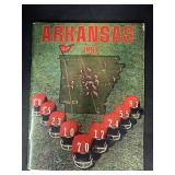 1967 ARKANSAS RAZORBACK FOOTBALL BROCHURE