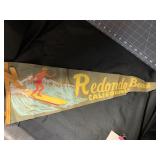 VINTAGE REDONDO BEACH CALIFORNIA PENNANT