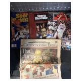 3 RAZORBACK RELATED SPORTS ILLUSTRATED MAGAZINES